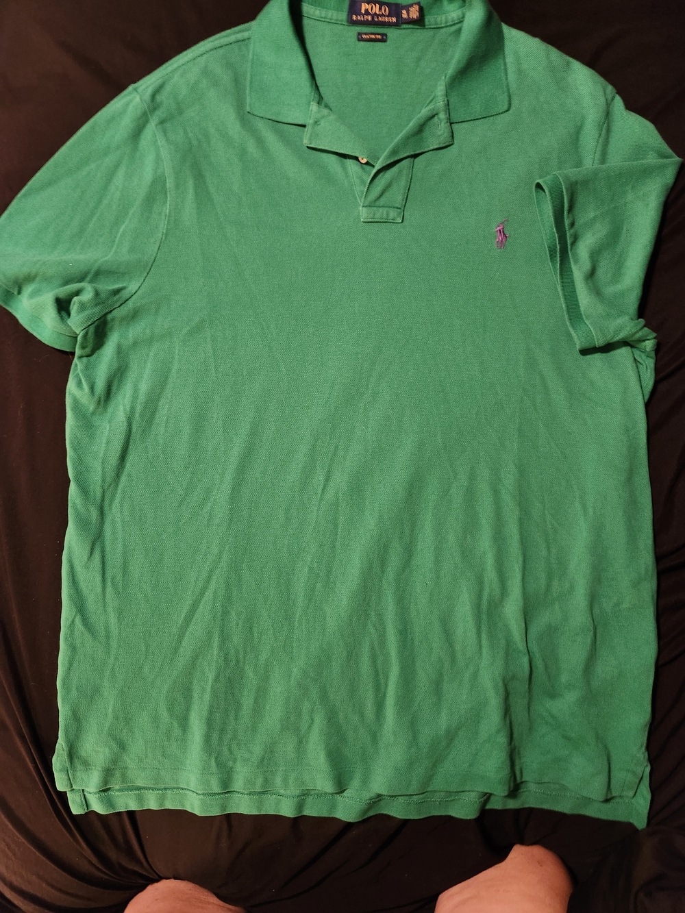 Polo by Ralph Lauren Green Classic Fit Polo Shirt XL